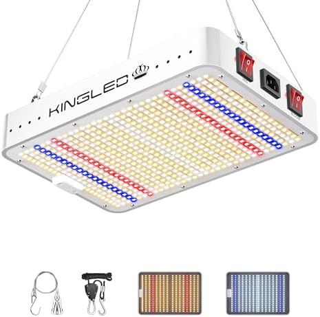 White full spectrum panel for herbs