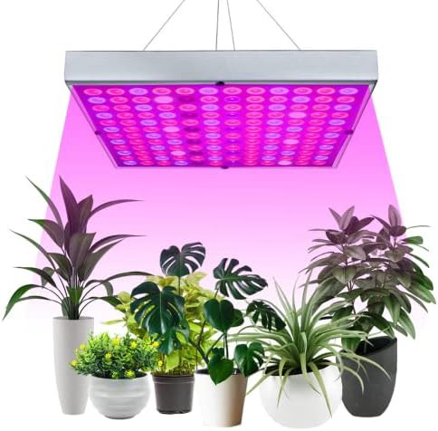 Square white panel light for seedlings