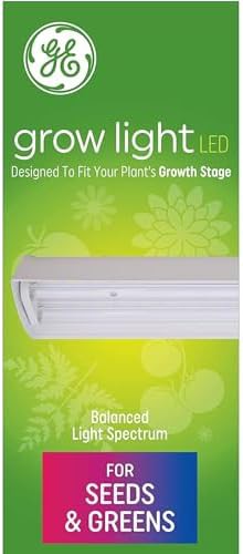 Integrated LED indoor plant light fixture