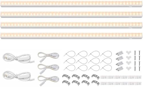 Barrina t5 2ft yellow 4 pack