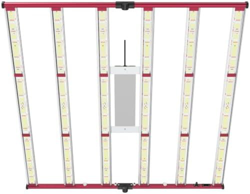 White foldable 600W bar grow light