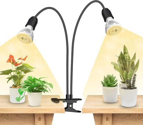 Three hundred watt equivalent plant lamp
