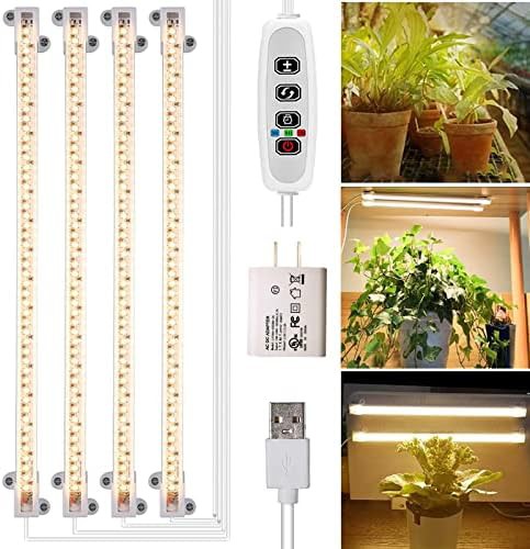 Full spectrum dimmable grow light strips