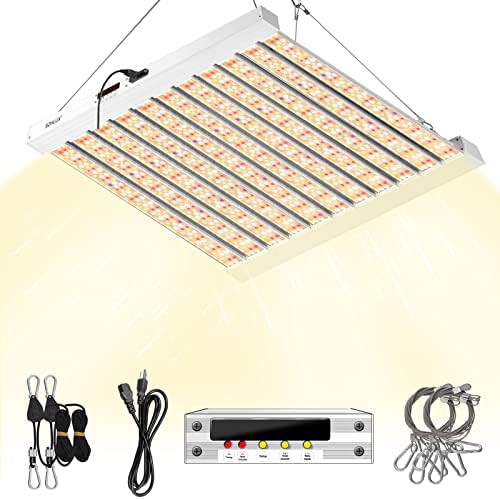 SZHLUX 500W LED grow light with timer