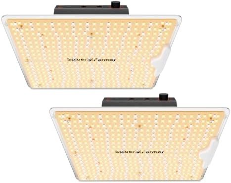 Spider Farmer SF1000D 2 pack dimmable grow light
