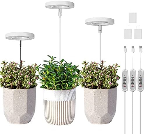 Triple pack full spectrum plant lights