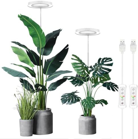 Two pack large plant grow lights