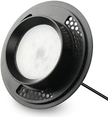 Four inch glass terrarium lamp with timer