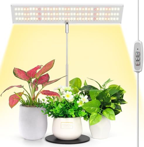 Full spectrum desktop timer grow light