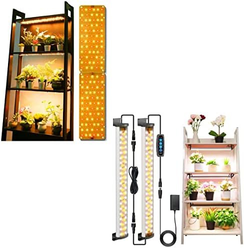 Hanging DIY lamp for seed starting