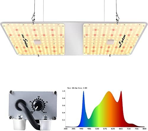 Dimmable full spectrum LED grow light 200W