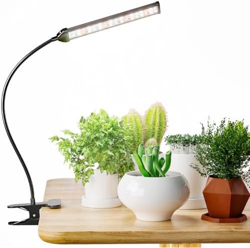 Full spectrum white indoor growing lamp