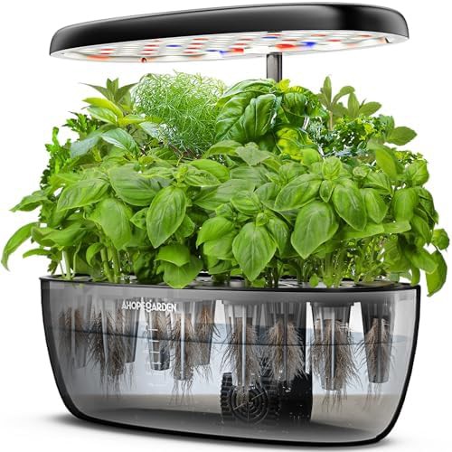 Twelve pod countertop growth lamp