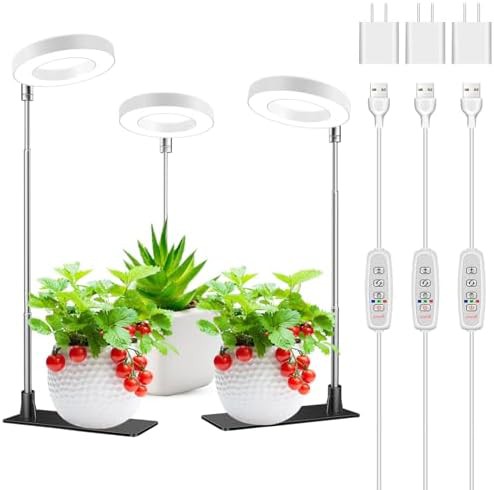 Small 3.5in desktop plant light