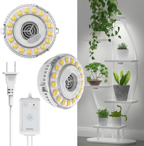 Two head 10w plant lamp with timer