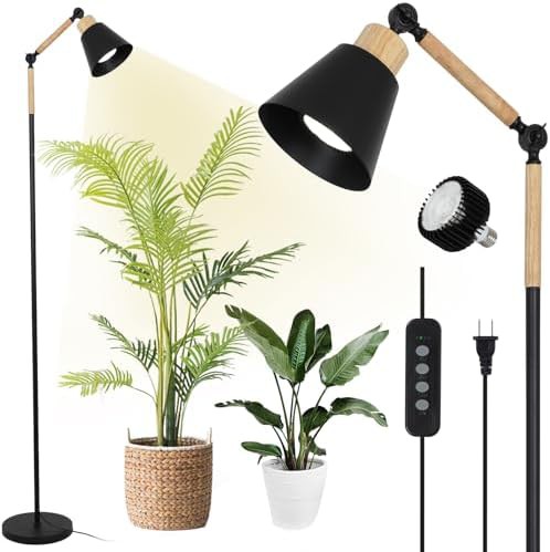 20W tall standing grow lamp with adjustable height