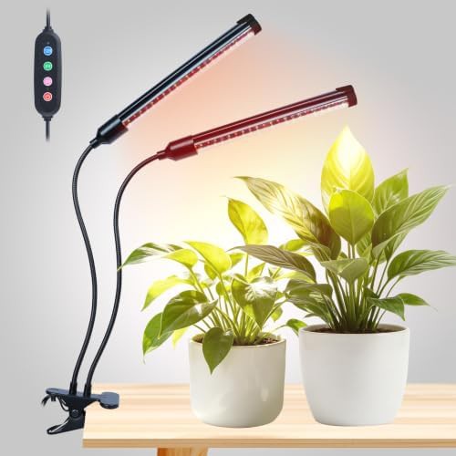 Bright clip on light for seeds