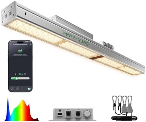 Dimmable 4ft greenhouse LED grow light