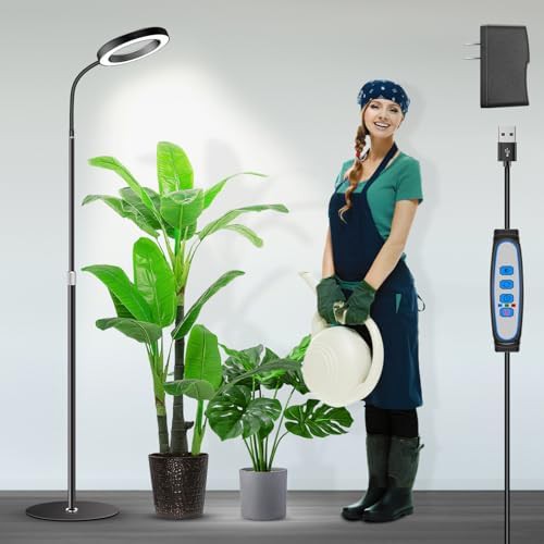 Eighty LED full spectrum light with stand