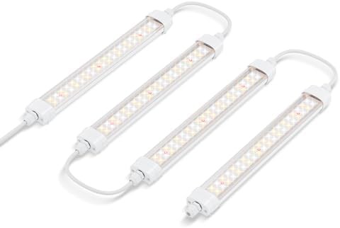 Waterproof full spectrum seedling light 4-pack