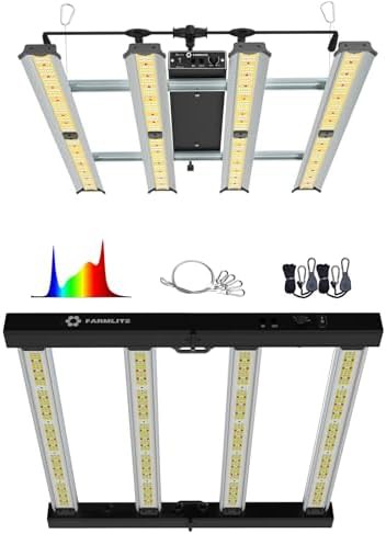 FARMLITE 4ft hanging panel grow light with daisy chain