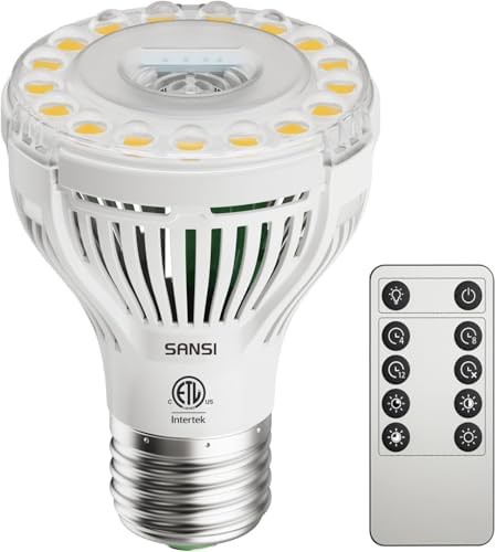 five watt dimmable grow light bulb with remote