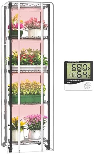 40W slim indoor greenhouse with lights