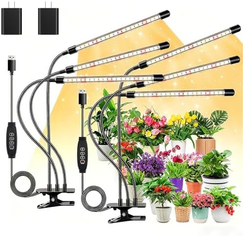 Clip on full spectrum plant light