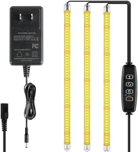 Yellow three tube full spectrum strips