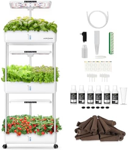 Sixty six pod large capacity planter