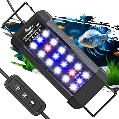 Mini extendable aquarium light 6 to 10 in