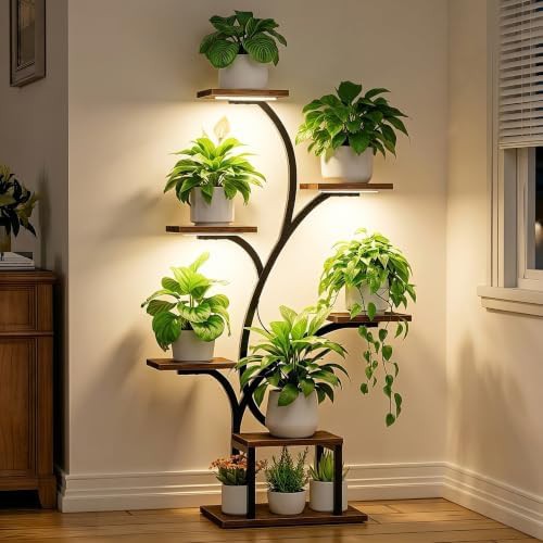 Seven tier forty nine inch plant stand