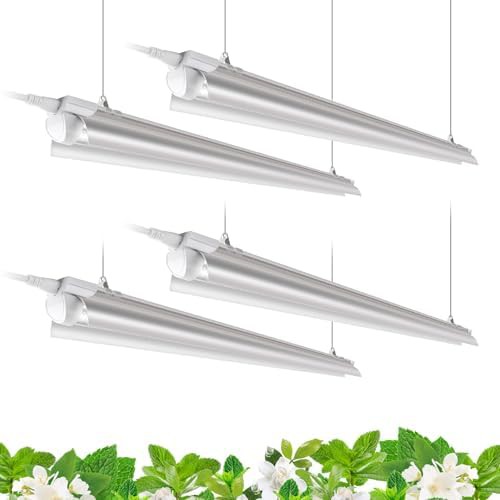 T8 grow light 4 ft 5000k 4 packs