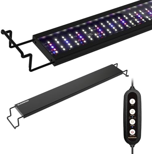Aquarium LED freshwater light with timer 12 inch