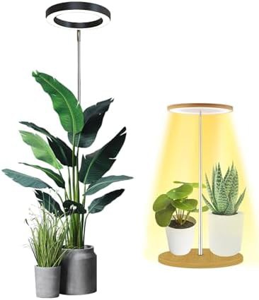 Full spectrum height adjustable indoor plant light