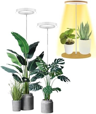 Adjustable large plant grow lamp