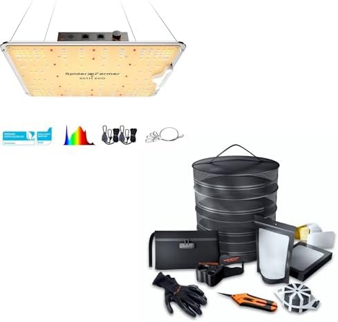 SF1000 100w light and tent accessory kit