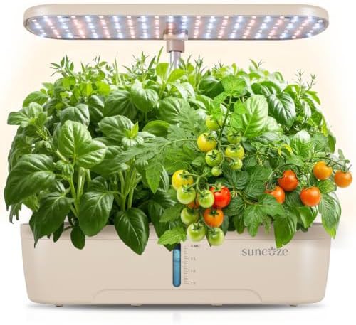 SUNCOZE 12 pod adjustable height hydroponic kit