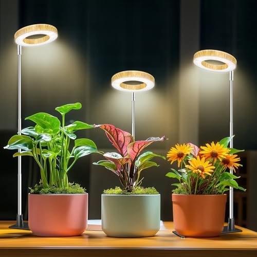 Full spectrum grow light with base
