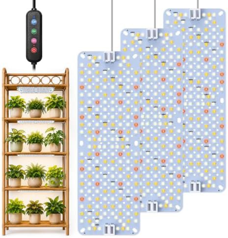 Slim indoor shelf grow panel light