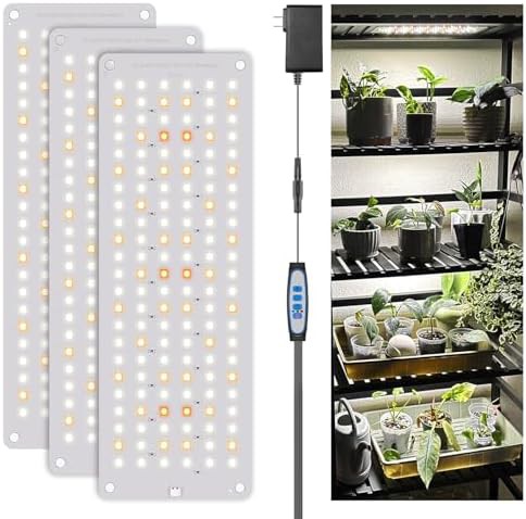 Three panel full spectrum seedling light