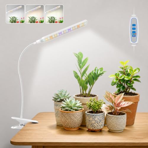 Clip on 10w white plant light