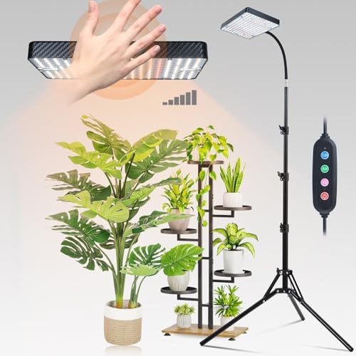 High output tall stand plant light