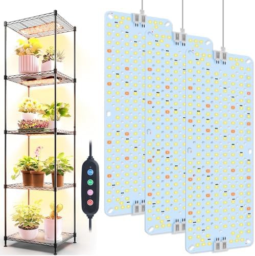 Three pack panel lights for seeds