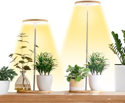 Bamboo mini herb grow light