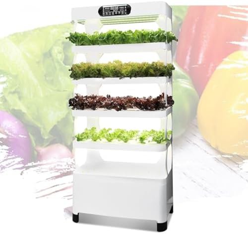 Five floor aeroponic tower garden system