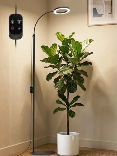 24W dimmable plant light with stand