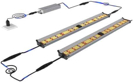 FARMLITE under canopy bar grow light with dimmable daisy chain