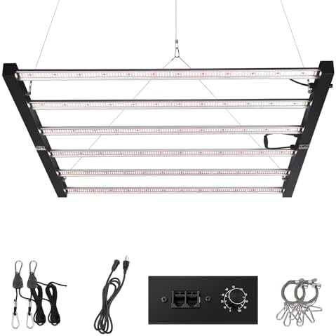 SZHLUX 720W foldable bar grow light