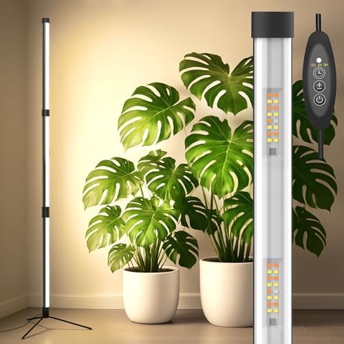 Vertical standing 4.3ft indoor plant light
